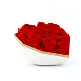 Forever Blossom Handmade Preserved Rose Heart Shape Gift Box