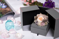 Forever Blossom Handmade Preserved Flower Rose Jewelry Gift Box