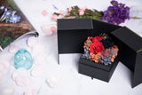 Forever Blossom Handmade Preserved Flower Rose Jewelry Gift Box