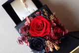 Forever Blossom Handmade Preserved Flower Rose Jewelry Gift Box