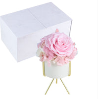 Forever Blossom Handmade Preserved Rose Table Decor